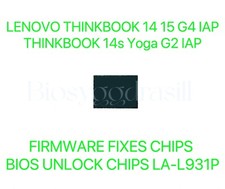 THINKBOOK 14 G4 IAP, 15 G4 IAP, 14s Yoga G2 IAP, NO PASSWORD BIOS CHIP LA-L931P