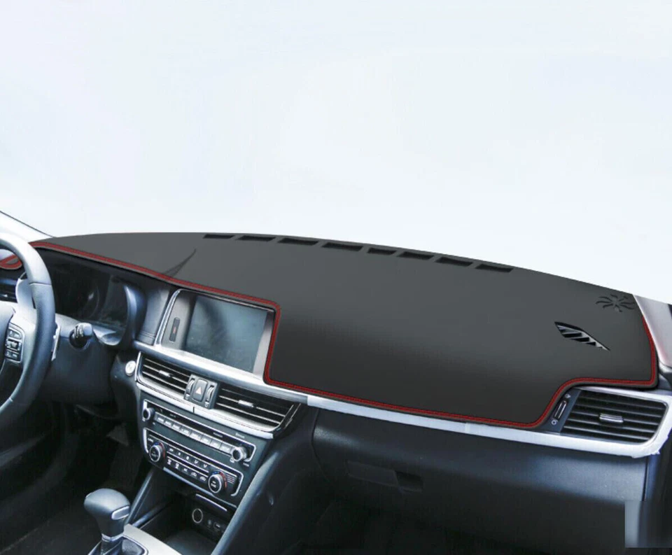 For Kia Optima 2016-2020 leather Non-slip Dash Board Cover Mat Dashboard Carpet Foto 2 de 4