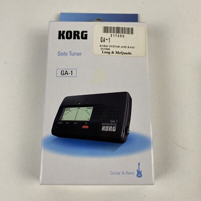 Korg Solo Tuner GA-1 For Guitar & Bass