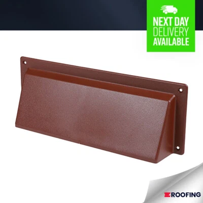 Timloc External Cowl - Available in 9x3, 9x6, 9x9 - Brown and Terracotta