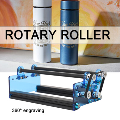 Laser 360° Rotary Roller Y-Axis For Engraving Cylindrical Objects 5 Angle Adjust