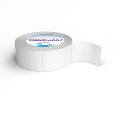 Blank White 1 X 2 Dissolvable Food Labels - Washes Off Qucikly No Residue - f...