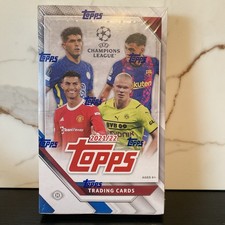 2021-22 Topps UEFA Champions League Soccer Hobby Box Factory Sealed