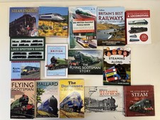 Steam Engine, Trains & Old Railway 15 Book Bundle