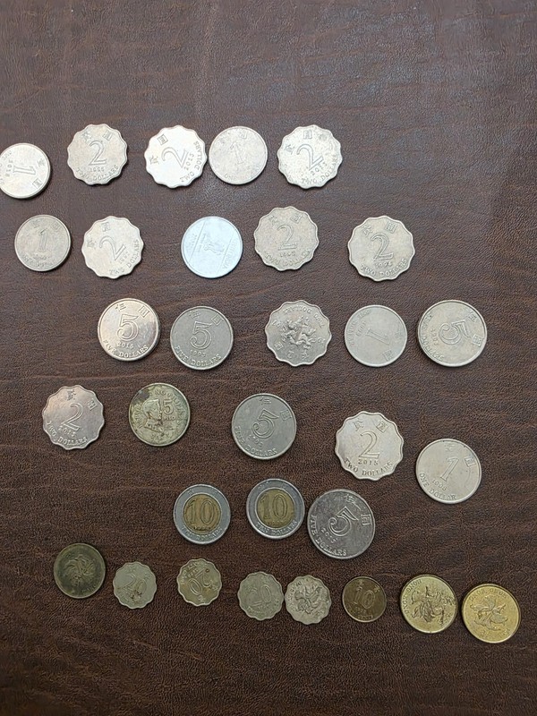 31 Hong Kong Coins Coin Money Currency Varying $ and years