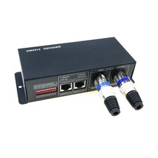 DC12V 24V LED RGBW DMX 512 Controller Decoder Dimmer 4 Channel 8A Stripe Light E