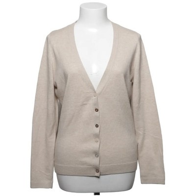 ESPRIT, Strickjacke, Damen, Größe: XL, Beige, Baumwolle/Elasthan, Einfarbig #tW3