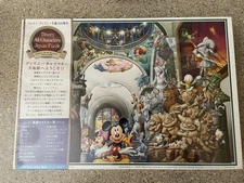 New TENYO Disney All Characters Jigsaw Puzzle 1000 Pieces D-1000-304 From Japan
