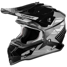 Youth Castle X MODE SECTOR MX Helmet Off Road ATV UTV Kids Boys Girls - DOT - S