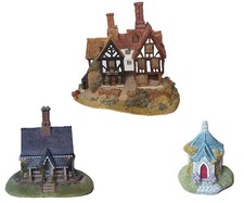 3 x Lilliput Lane - Ship Inn / Paradise Lodge / Farthing Lodge