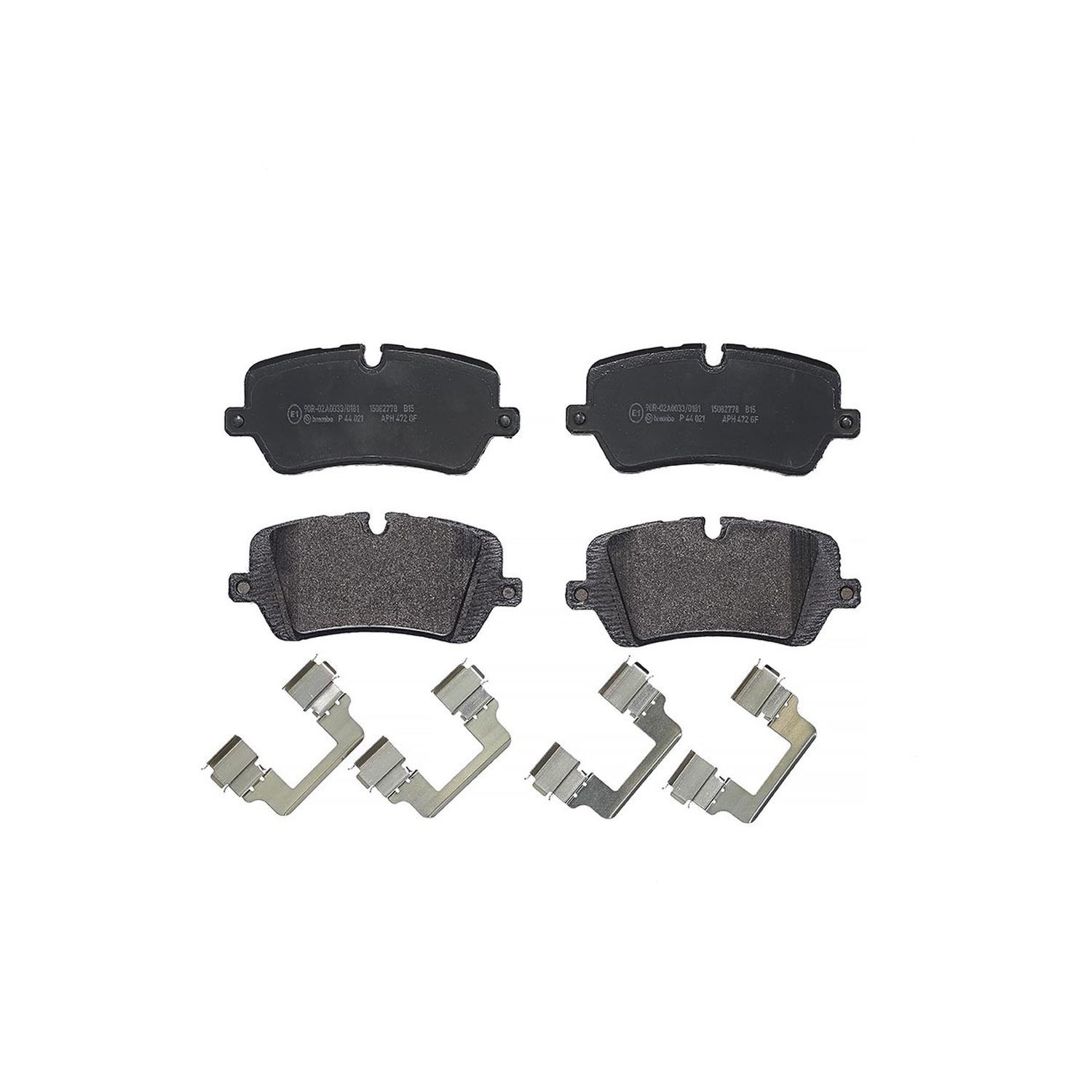 Brembo P44021 Disc Brake Pad Set For Select 14-23 Land Rover Models