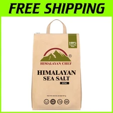 Unrefined Gourmet Sea Salt, Fine Grain, 20lbs (2-Pack)