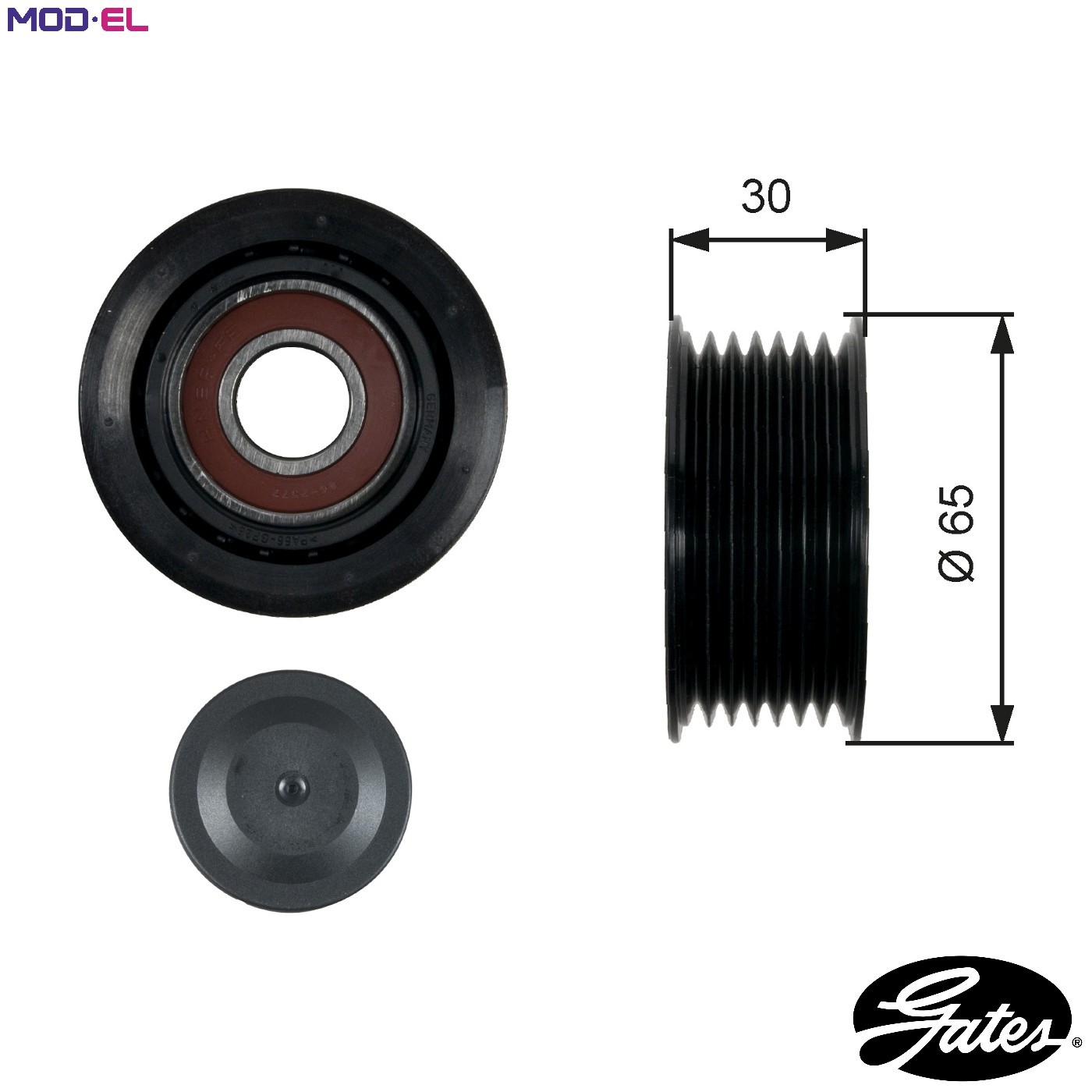 DEFLECTIONGUIDE PULLEY VRIBBED BELT T36439 FOR SUZUKI GRAND/VITARA/XL-7/II/SUV - Image 8