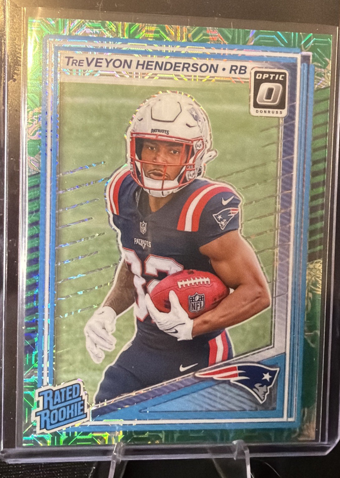 2025 Panini Donruss Optic - Rated Rookie TreVeyon Henderson #248 Dragon (RC) /24