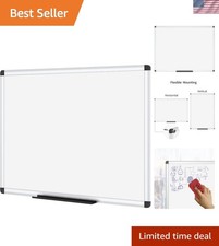 Magnetic Dry Erase Board, 24 X 18 In, Ideal for Teachers Professionals