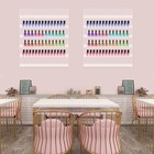 2 Pack Nail Polish Organizer Holder- Acrylic Wall Mounted 6-Tier Storage Rack — photo 2