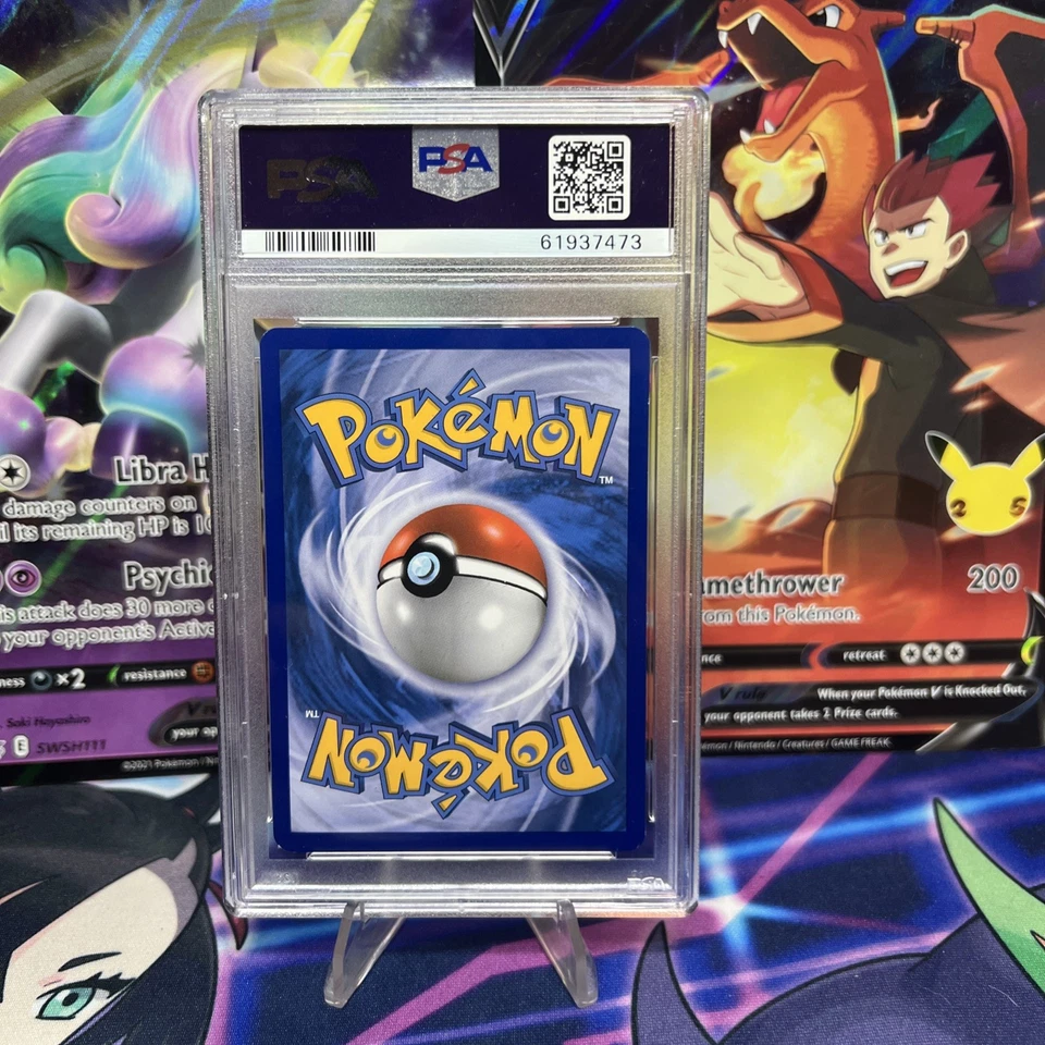2009 POKEMON PLATINUM ARCEUS 1/99 CHARIZARD CRACKED ICE PSA 8 Holo Bleed🔥 - Image 2 of 3