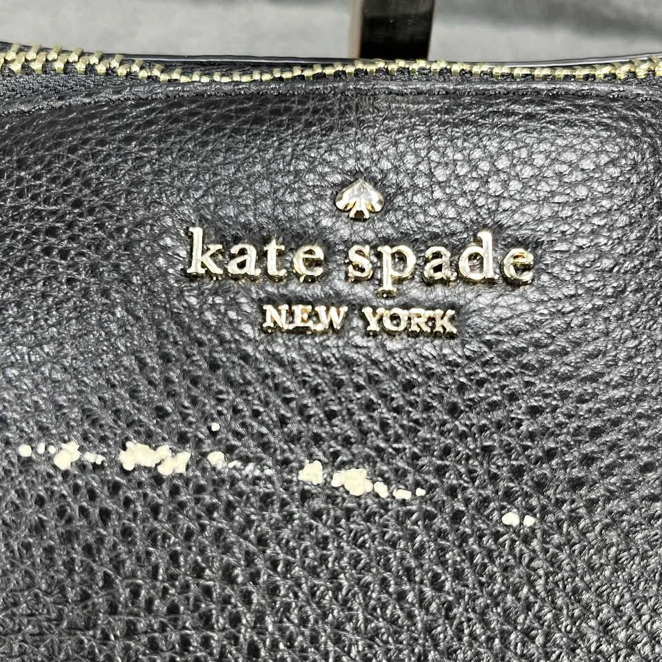 Kate Spade Нью-Йорк маленький черный через плечо ручная сумка вечер сумочка бумажник женщин - Изображение 4 из 4