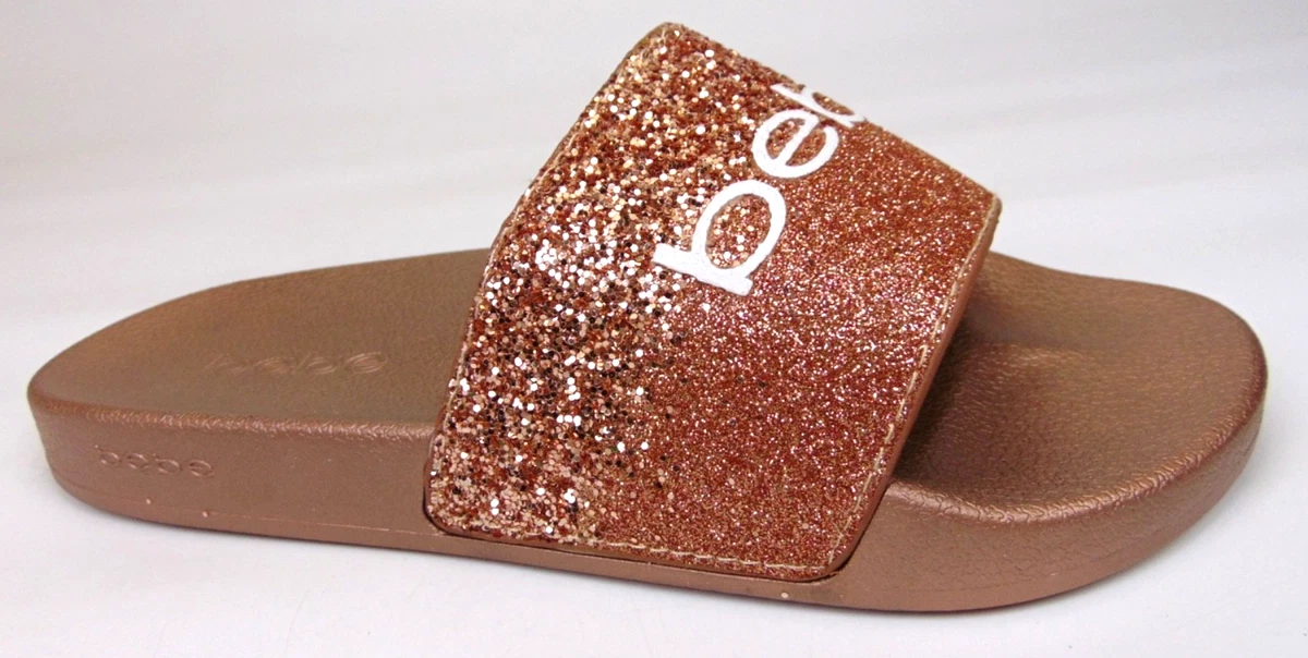 bebe Glitter Slide Sandals for Women for sale | eBay