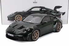 Norev 1/12 Porsche 911 992 GT3 RS Coupe 2022 Green Black 127532