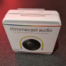 Google Chromecast Audio Media Streamer - Black