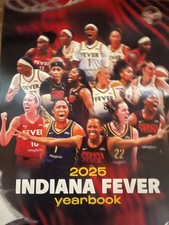 2025 WNBA YEARBOOK INDIANA FEVER PROGRAM BASKETBALL CAITLAND CLARK ROOKIE SEASON