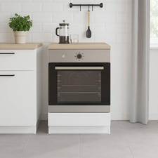 Mobile per Forno Pau, Base Forno Da Incasso, Mobile Contenitore Con Vano Forno, 