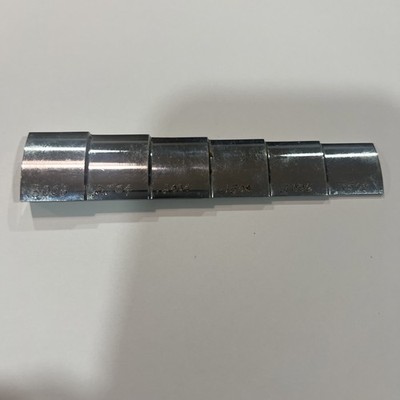 Carbon Steel Curved Calibration Block   6 Step (.300  to .050 )