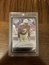 2018 Leaf Ultimate Draft Rookie Autograph #BG-DJ1 Derwin James Rc On Card Auto. rookie card picture