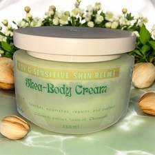 Dry And Sensitive Relief Body Cream| Chamomile And Calendula Extract 95% Natural