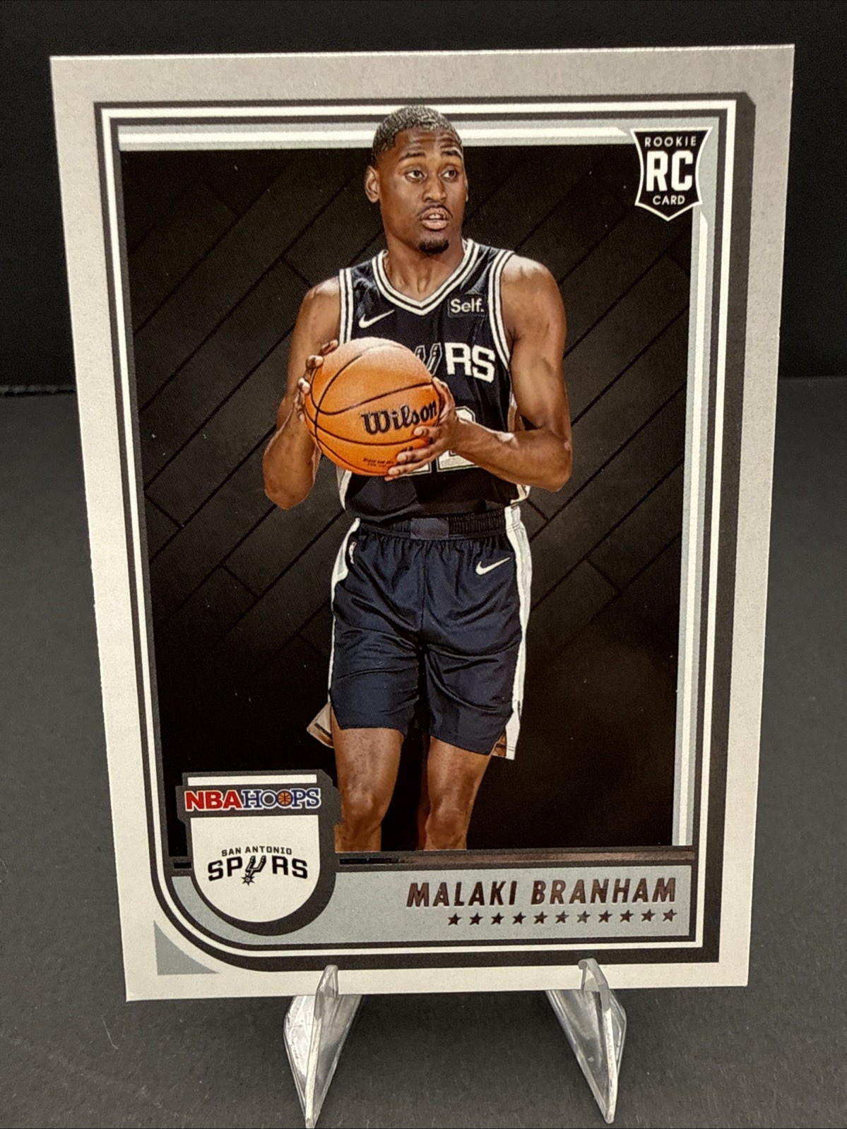 Malaki Branham #250 Hoops NBA Basketball 2022-23 San Antonio Spurs RC