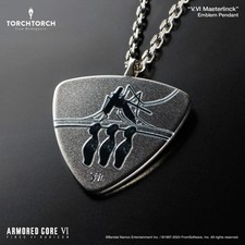 ARMORED CORE VI FIRES OF RUBICON x TORCH TORCH Emblem Pendant V.VI Maeterlinck