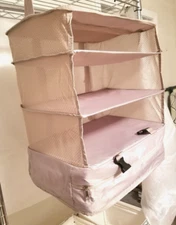 Tabitora Portable Hanging Travel Shelf Bag, 18" x 12"