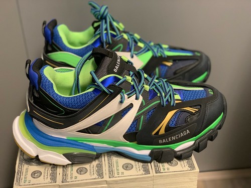 green blue and black balenciaga