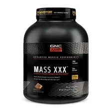 GNC AMP Mass XXX Protein Powder Mass Gainer 6Lbs Chocolate