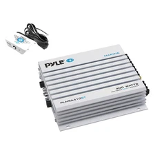 Pyle PLMRA410BT Elite Series Waterproof Bluetooth 4 Channel 400 Watt Amplifier