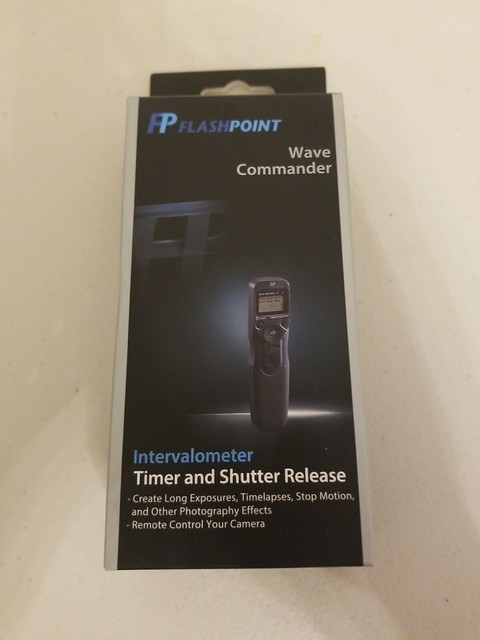 Flashpoint Wave Commander Remote Shutter Intervalometer Camera Accessories For Sale Online Ebay
