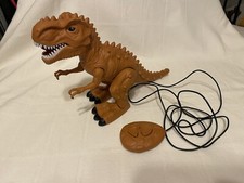 Walking Dinosaur T- Rex w/ Realistic Sounds Remote Control