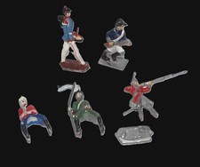 Vintage lead toy soldier parts lot