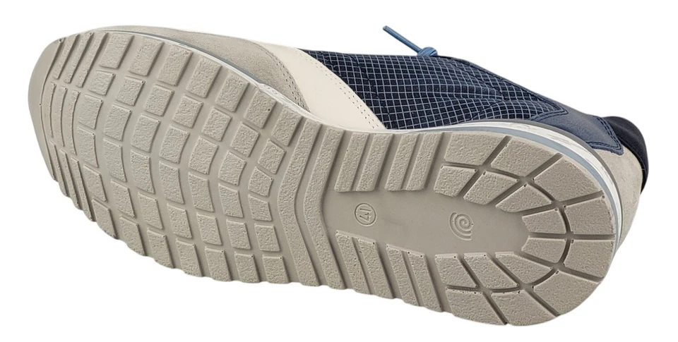 Zapatillas Cetti C-848 XL Ante Grid Navy cuero auténtico para hombre plantilla intercambiable - Imagen 4 de 4