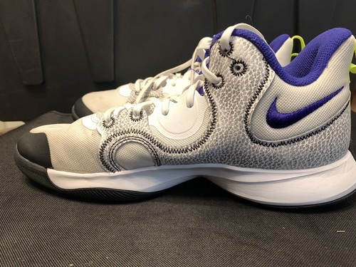 Nike Mens Fly.By Mid-2 Basketball Shoes White Bold CU3503-103 Size 10.5 - Picture 11 of 13