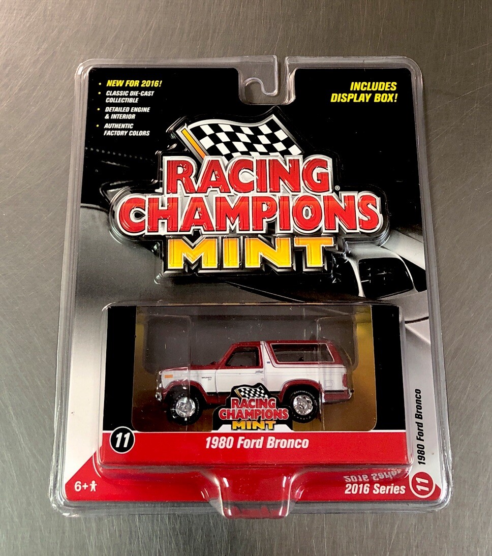 2016 SERIES RACING CHAMPIONS MINT 1980 FORD BRONCO W/ DISPLAY BOX
