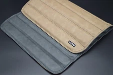 Sofa Tray Table, Eco leather,  grey/beige, Coffee table,Sofa Armrest