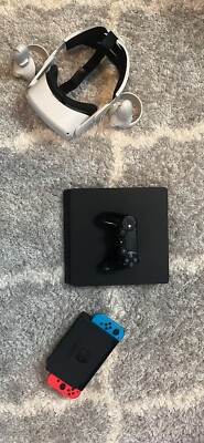 Console Bundle - PlayStation 4, Oculus Quest 2, Nintendo Switch
