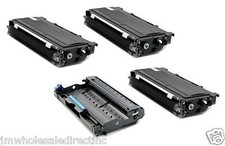 3 TN350 Toner  1 DR350 drum for Brother MFC 7220 7420 7820N HL2030 HL2040 2070N