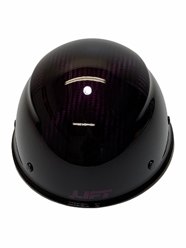 Custom Translucent Purple Carbon Fiber Lift DAX HDCC-17KG Cap HardHat - Picture 4 of 8