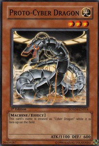 Proto-Cyber Dragon - SDMM-EN014 - Common - 1st Edition x3 - Near Mint