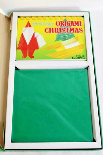 Kit de Navidad de Origami de Colección Toshie Takahama Libro Rápido y Fácil Papel Árbol de Papá Noel - Imagen 5 de 8