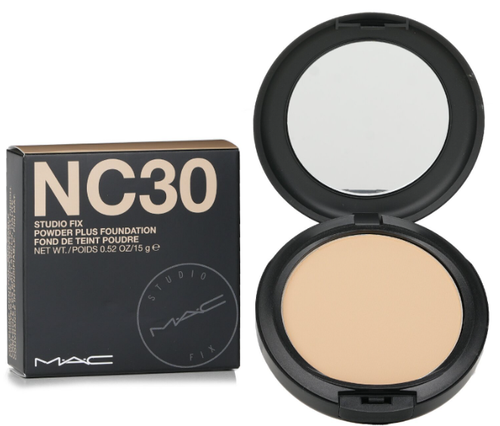 MAC Studio Fix Powder Plus Foundation NC30 Makeup A14 original formula .52oz
