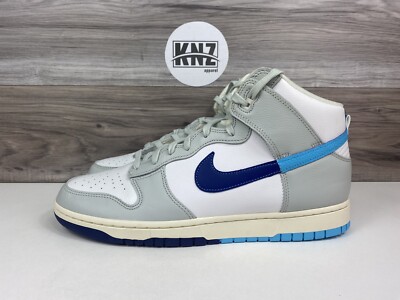 Nike Dunk High HI Retro SE Summit White Blue Royal | size 12.5